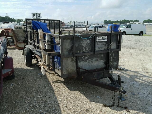 H0MEMADETRL09 - 2009 UTILITY TRAILER BLACK photo 1