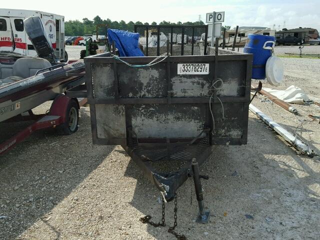 H0MEMADETRL09 - 2009 UTILITY TRAILER BLACK photo 8