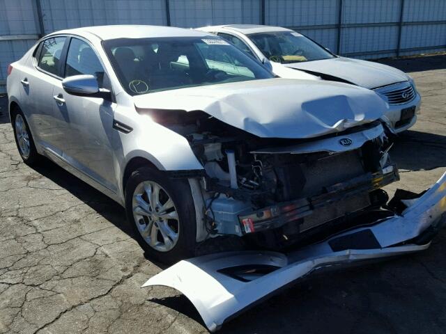 5XXGM4A75DG228182 - 2013 KIA OPTIMA LX SILVER photo 1