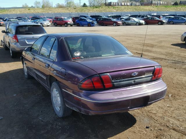 2G1WL52MXV9179703 - 1997 CHEVROLET LUMINA BAS 紫色 照片 3