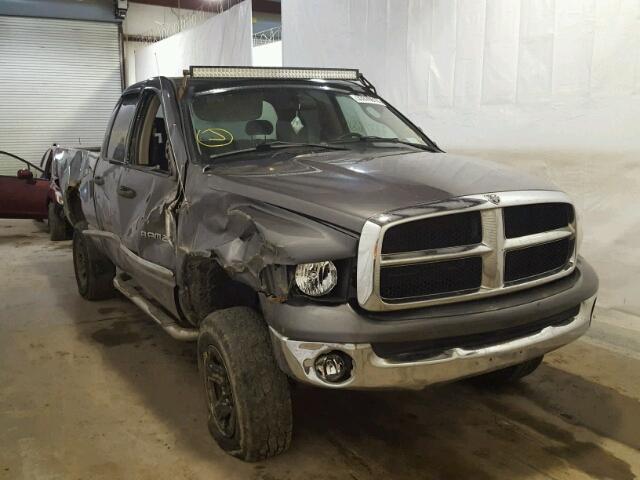 1D7KU28D14J186993 - 2004 DODGE RAM 2500 S GRAY photo 1