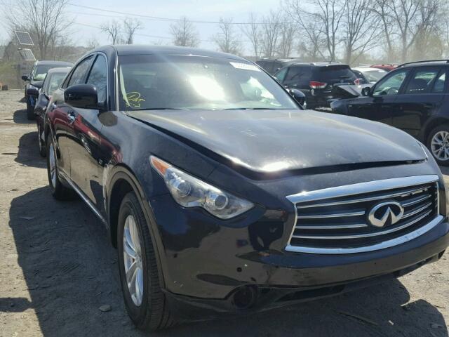 JN8CS1MW4HM414788 - 2017 INFINITI QX70 BLACK photo 1