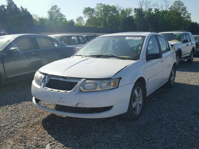 1G8AL55F67Z181997 - 2007 SATURN ION LEVEL WHITE photo 2