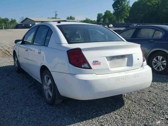 1G8AL55F67Z181997 - 2007 SATURN ION LEVEL WHITE photo 3