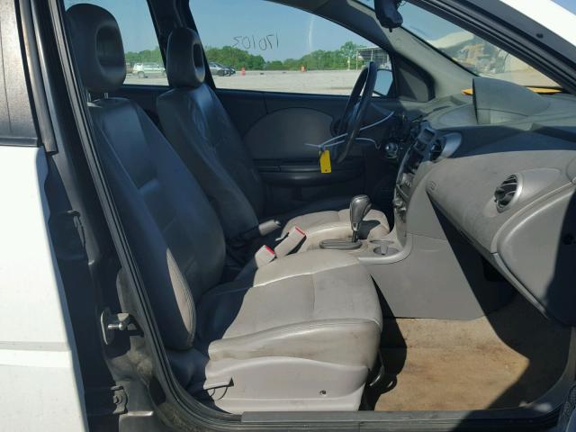 1G8AL55F67Z181997 - 2007 SATURN ION LEVEL WHITE photo 5