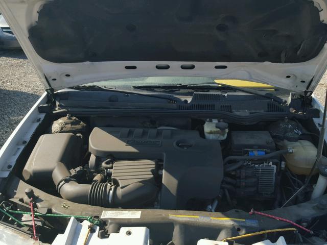 1G8AL55F67Z181997 - 2007 SATURN ION LEVEL WHITE photo 7