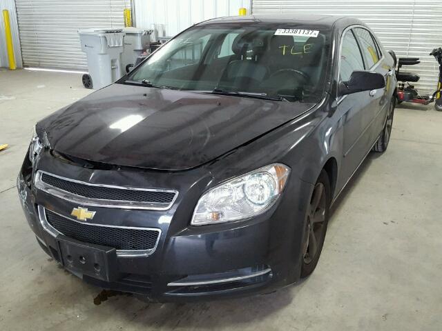 1G1ZD5E03CF373755 - 2012 CHEVROLET MALIBU 2LT BLACK photo 2