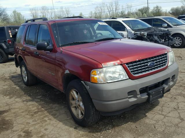 1FMZU72E32ZB84390 - 2002 FORD EXPLORER X MAROON photo 1