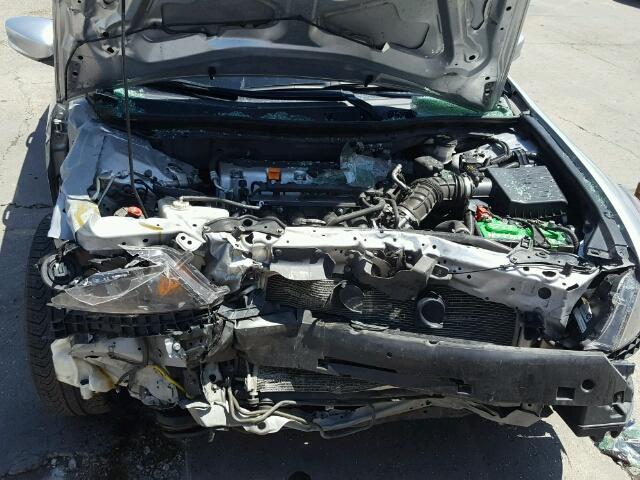 JHMCP26428C066699 - 2008 HONDA ACCORD LXP SILVER photo 7