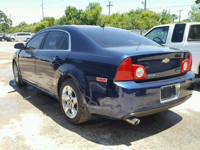 1G1ZC5E1XBF384925 - 2011 CHEVROLET MALIBU 1LT 蓝色 照片 3