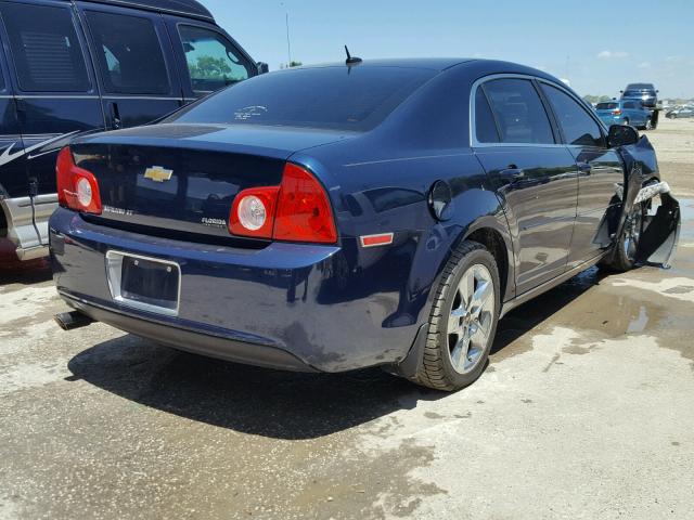 1G1ZC5E1XBF384925 - 2011 CHEVROLET MALIBU 1LT 蓝色 照片 4