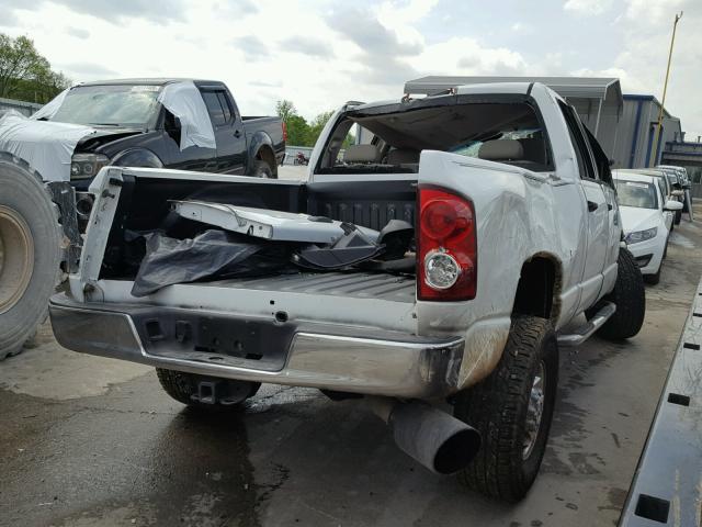 3D7KS28A48G115113 - 2008 DODGE RAM 2500 S BLACK photo 4