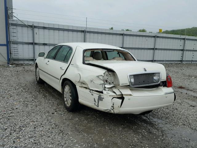 1LNHM85W75Y626524 - 2005 LINCOLN TOWN CAR S WHITE photo 3