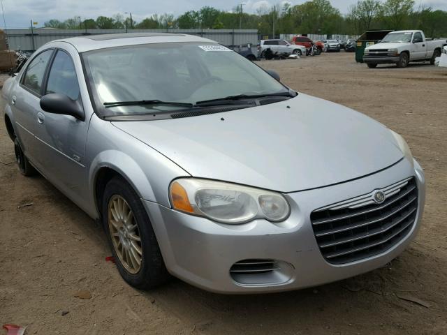 1C3EL46X75N560251 - 2005 CHRYSLER SEBRING SILVER photo 1