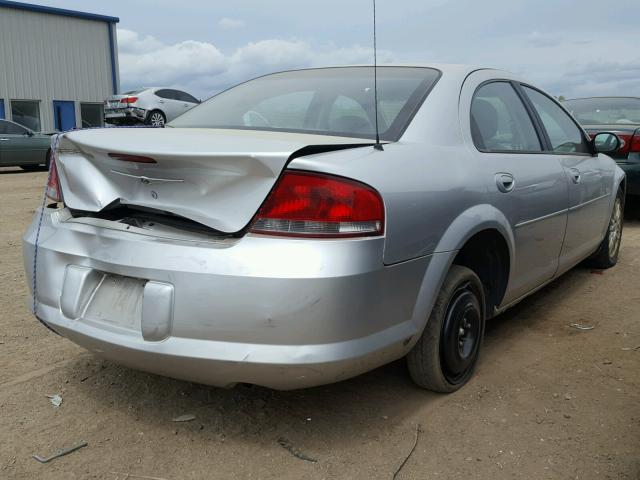 1C3EL46X75N560251 - 2005 CHRYSLER SEBRING SILVER photo 4