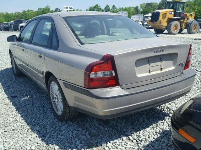 YV1TS90D511192164 - 2001 VOLVO S80 T6 GOLD photo 3