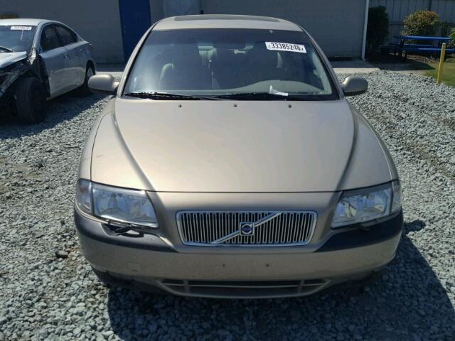 YV1TS90D511192164 - 2001 VOLVO S80 T6 GOLD photo 9