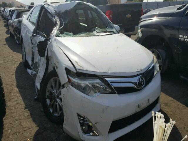 4T1BF1FKXCU518647 - 2012 TOYOTA CAMRY BASE WHITE photo 1