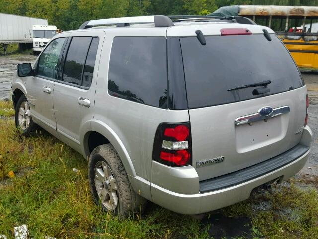 1FMEU75E07UA67476 - 2007 FORD EXPLORER L SILVER photo 3