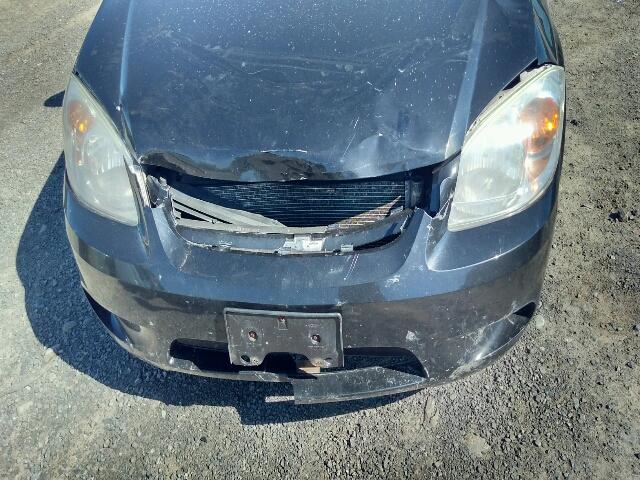 1G1AM55B767789059 - 2006 CHEVROLET COBALT SS BLACK photo 9