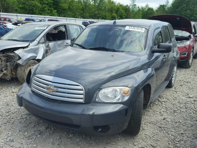 3GNCA13B89S638359 - 2009 CHEVROLET HHR LS GRAY photo 2