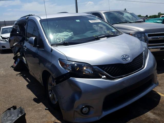 5TDXK3DCXCS272569 - 2012 TOYOTA SIENNA SPO WHITE photo 1