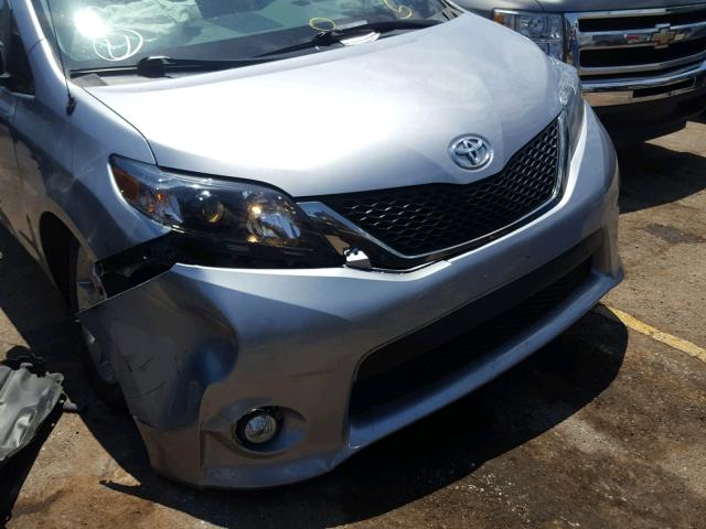 5TDXK3DCXCS272569 - 2012 TOYOTA SIENNA SPO WHITE photo 10