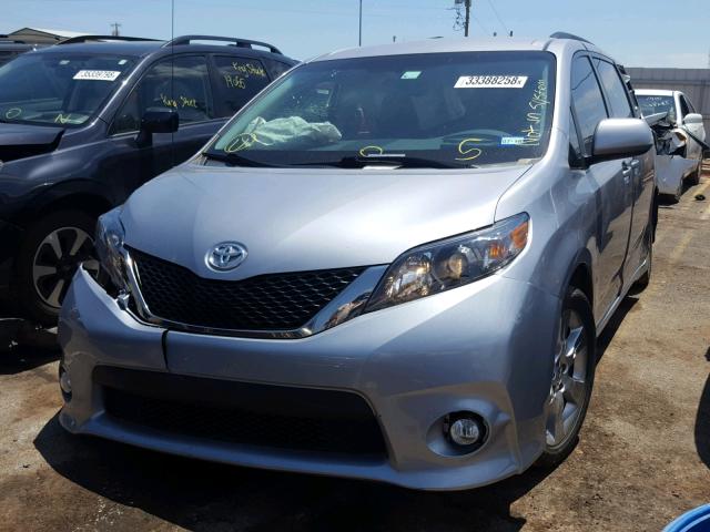 5TDXK3DCXCS272569 - 2012 TOYOTA SIENNA SPO WHITE photo 2