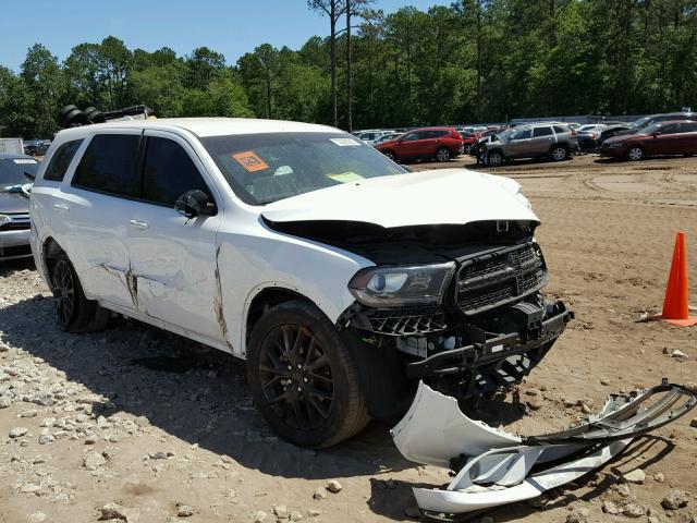 1C4RDHAGXGC502688 - 2016 DODGE DURANGO SX WHITE photo 1