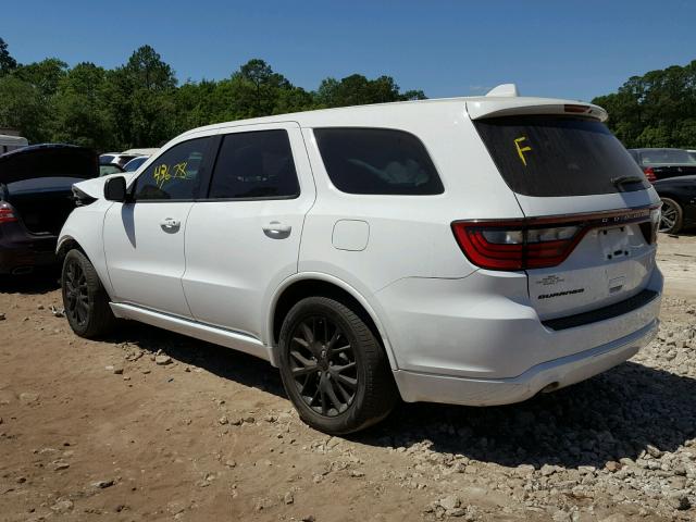 1C4RDHAGXGC502688 - 2016 DODGE DURANGO SX WHITE photo 3