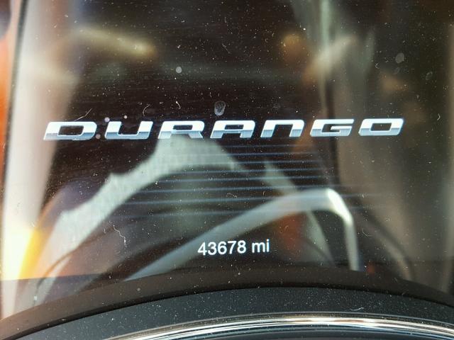 1C4RDHAGXGC502688 - 2016 DODGE DURANGO SX WHITE photo 8