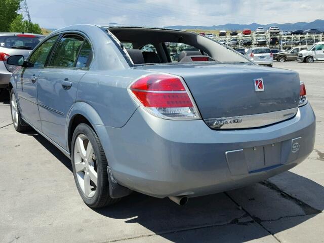 1G8ZS57N57F308458 - 2007 SATURN AURA XE BLUE photo 3