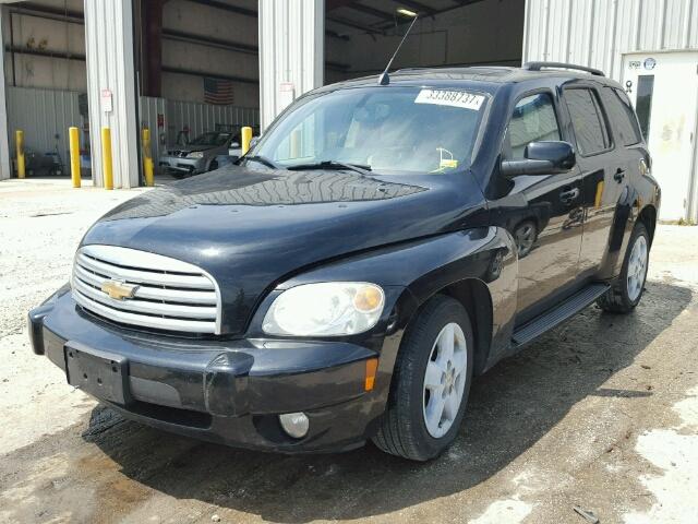 3GNBABDB3AS551490 - 2010 CHEVROLET HHR BLACK photo 2