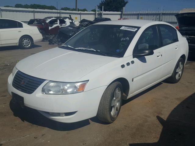 1G8AL55F17Z159972 - 2007 SATURN ION LEVEL WHITE photo 2