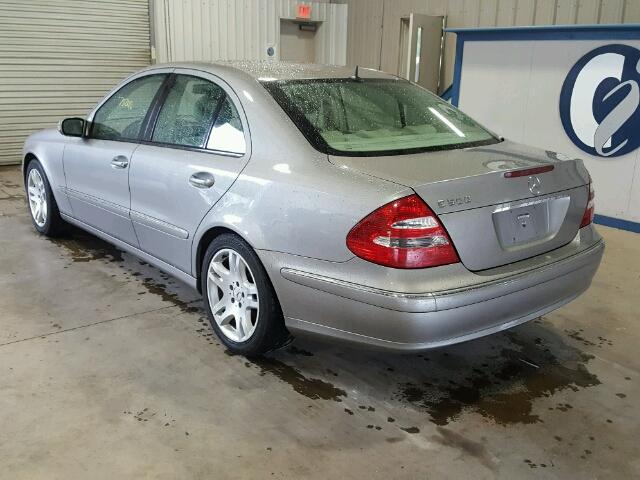 WDBUF70J13A082366 - 2003 MERCEDES-BENZ E 500 GRAY photo 3