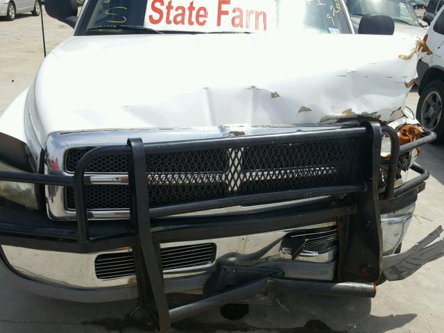 1B7KC2360WJ197458 - 1998 DODGE RAM 2500 WHITE photo 7