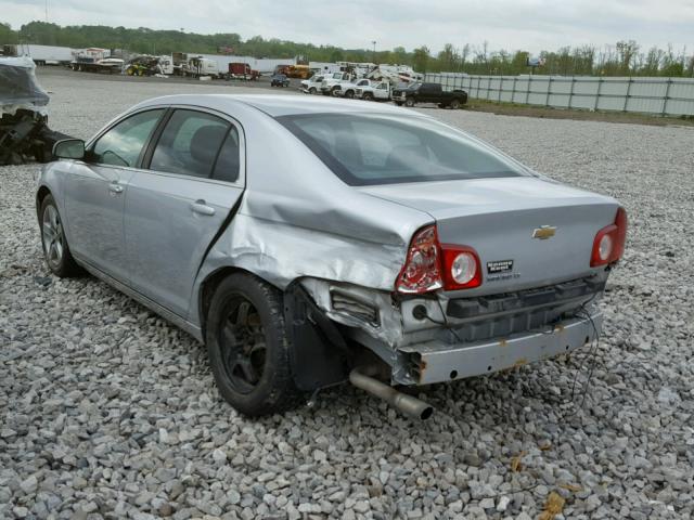 1G1ZC5EB8AF299962 - 2010 CHEVROLET MALIBU 1LT 银色 照片 3