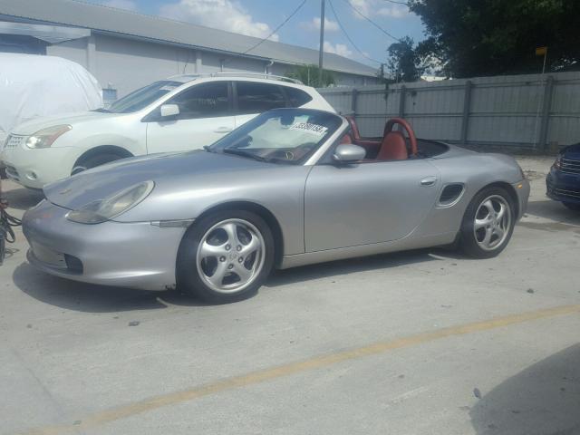 WP0CA2984VS621798 - 1997 PORSCHE BOXSTER SILVER photo 9