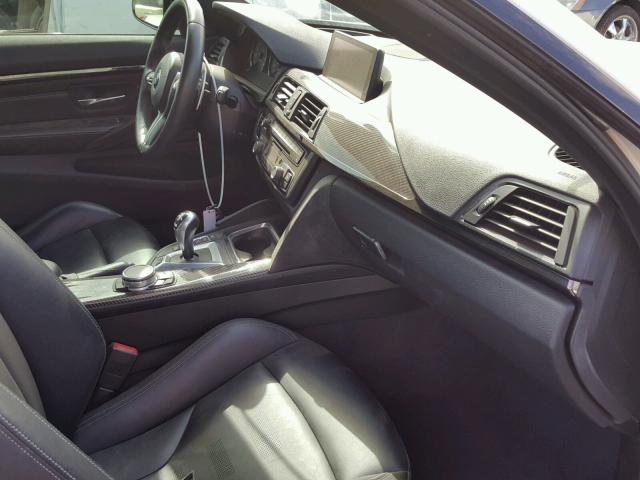 WBS3R9C5XFK333004 - 2015 BMW M4 WHITE photo 5