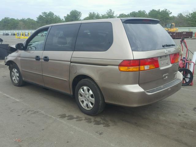 5FNRL18583B120235 - 2003 HONDA ODYSSEY LX TAN photo 3