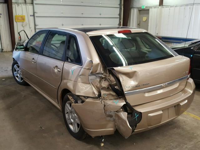 1G1ZT61896F157983 - 2006 CHEVROLET MALIBU MAX 金色 照片 3