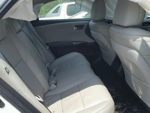 4T1BK1EB4FU191079 - 2015 TOYOTA AVALON XLE WHITE photo 6
