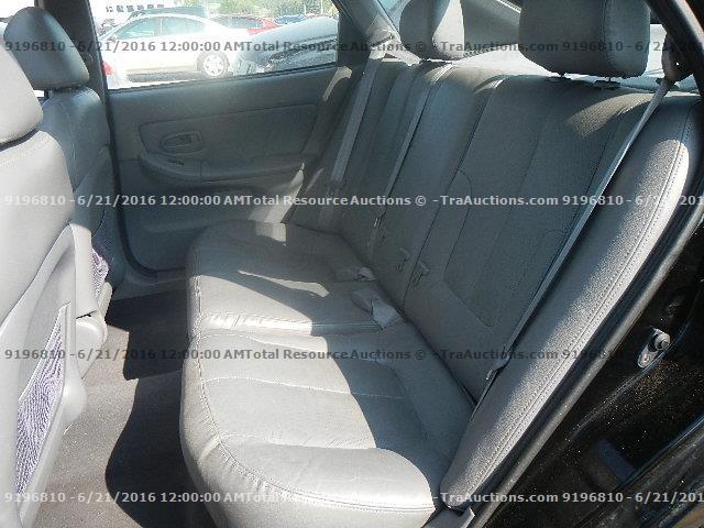 KMHDN56D05U176472 - 2005 HYUNDAI ELANTRA GL BLACK photo 6