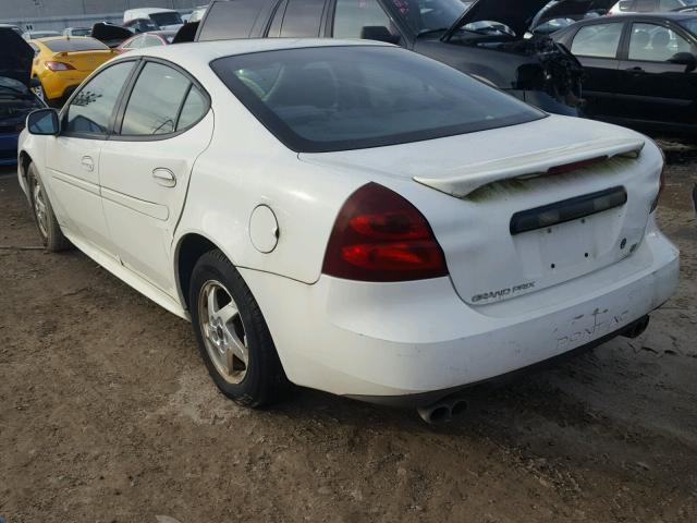 2G2WP522641342794 - 2004 PONTIAC GRAND PRIX WHITE photo 3