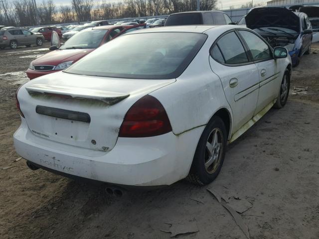 2G2WP522641342794 - 2004 PONTIAC GRAND PRIX WHITE photo 4