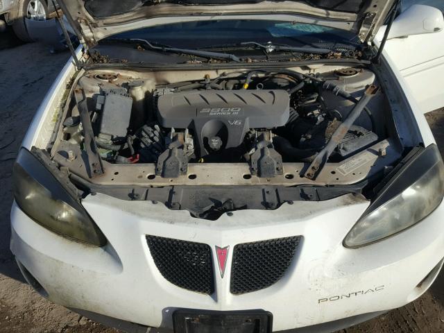 2G2WP522641342794 - 2004 PONTIAC GRAND PRIX WHITE photo 7