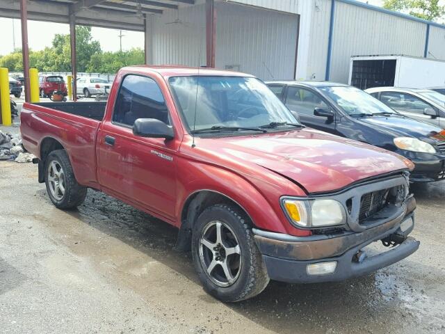 5TENL42N83Z274564 - 2003 TOYOTA TACOMA RED photo 1