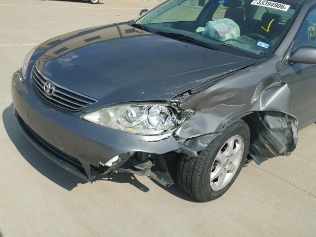 4T1BE32K26U740270 - 2006 TOYOTA CAMRY SILVER photo 9