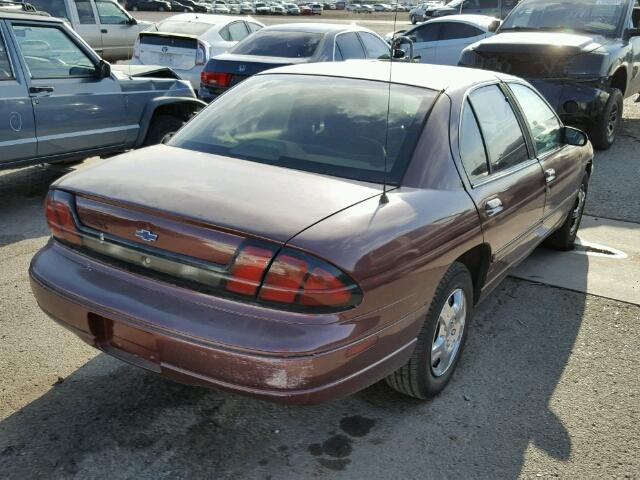 2G1WL52J011272874 - 2001 CHEVROLET LUMINA RED photo 4