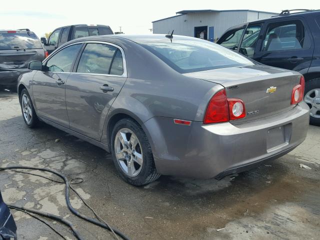1G1ZB5E13BF206955 - 2011 CHEVROLET MALIBU LS 棕色 照片 3